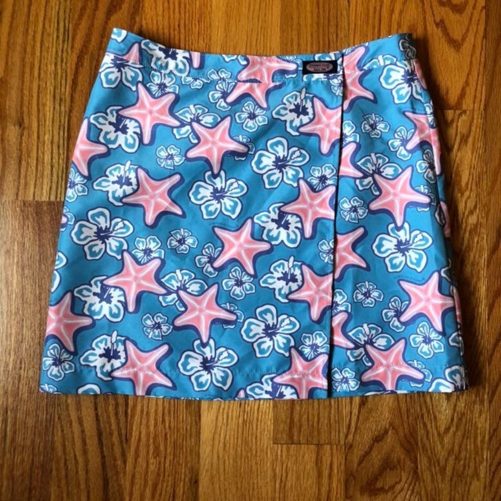 Vineyard vines velcro wrap skirt size XS